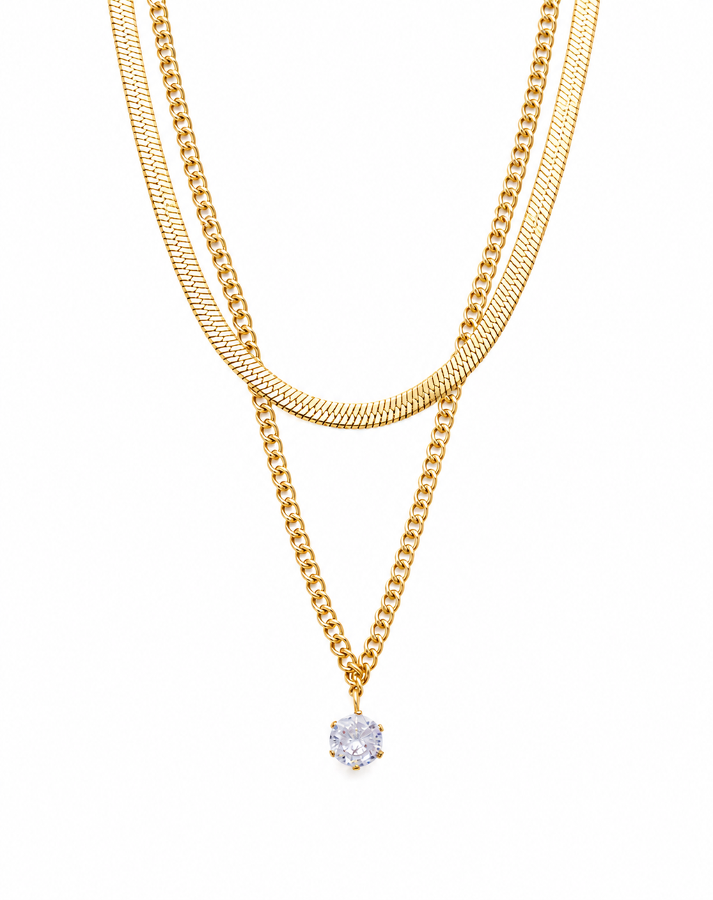 Snake Diamond | Halskjede