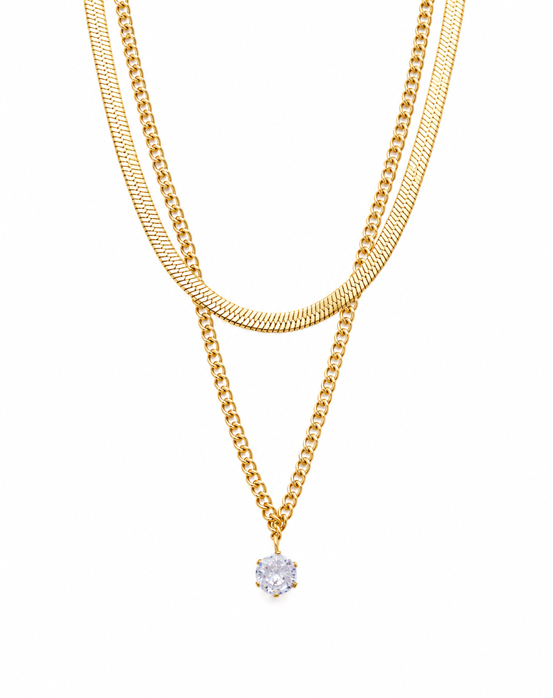 Snake Diamond | Halskjede