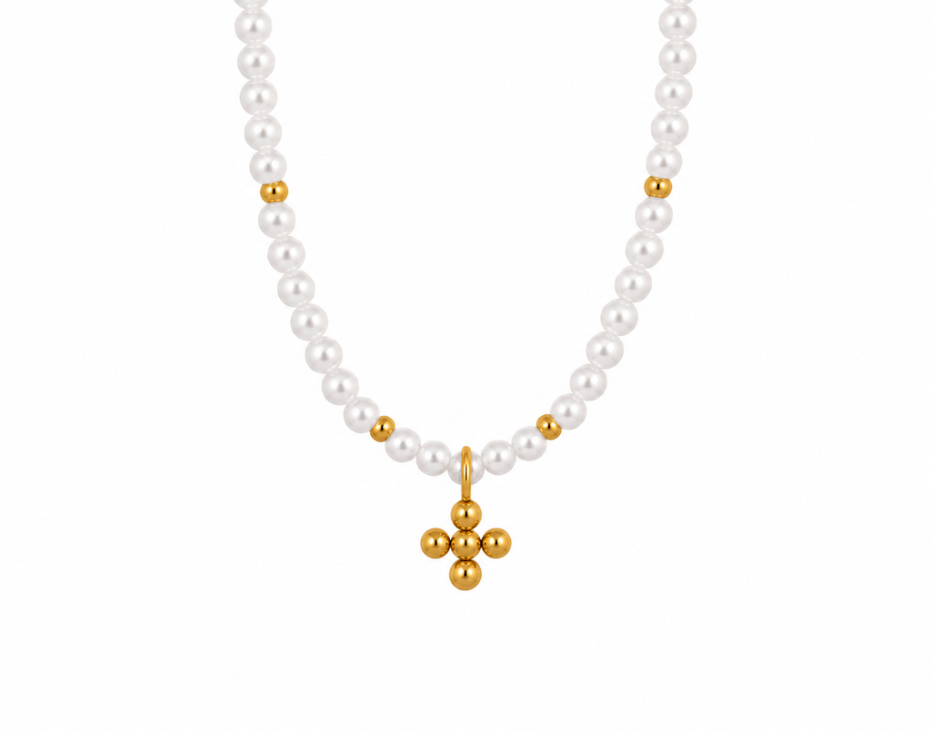 Bubble Cross | Halskjede