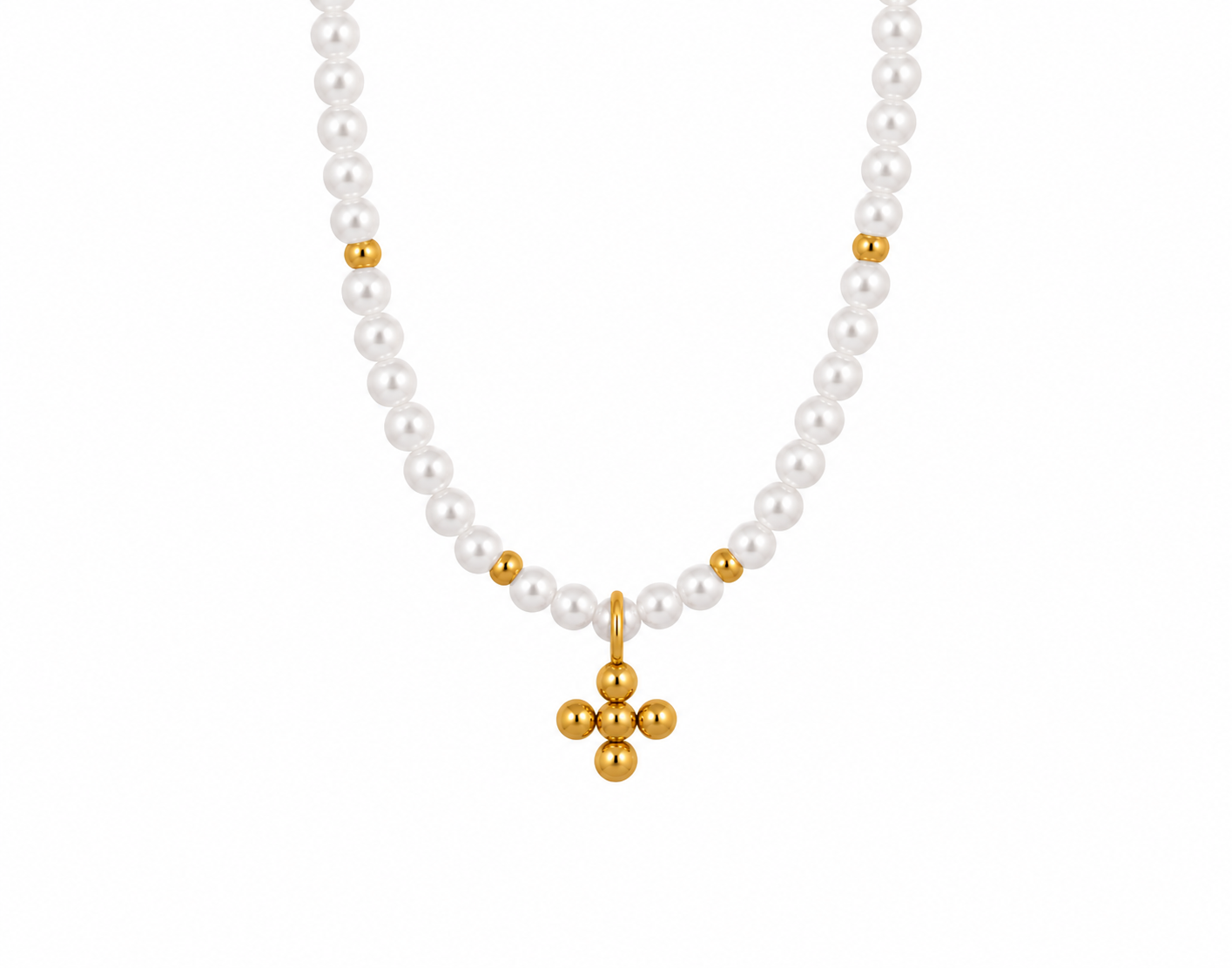 Bubble Cross | Halskjede