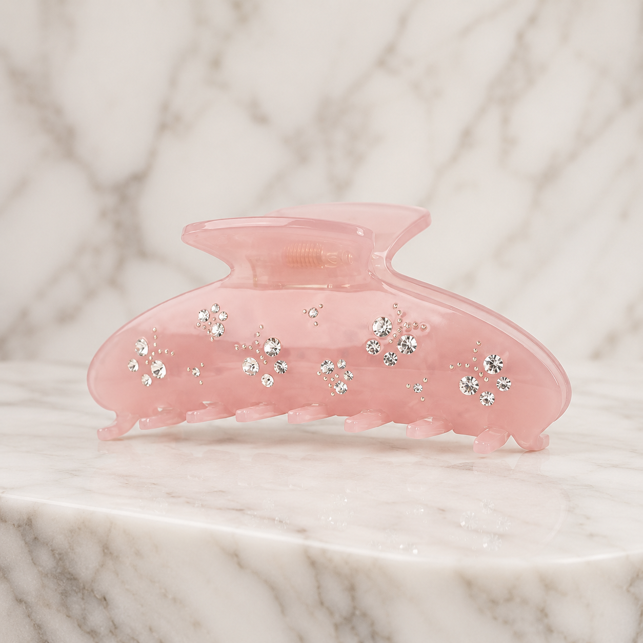 Amelie Pink | 4 stk | Hårklype