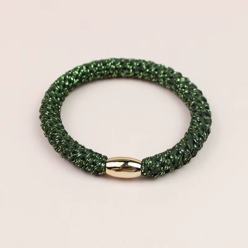 GLOWLY Strikken | 12 STK | Shimmer Dark Green