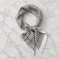 Zebra White | 4 stk | Skjerf 70cm x 70cm
