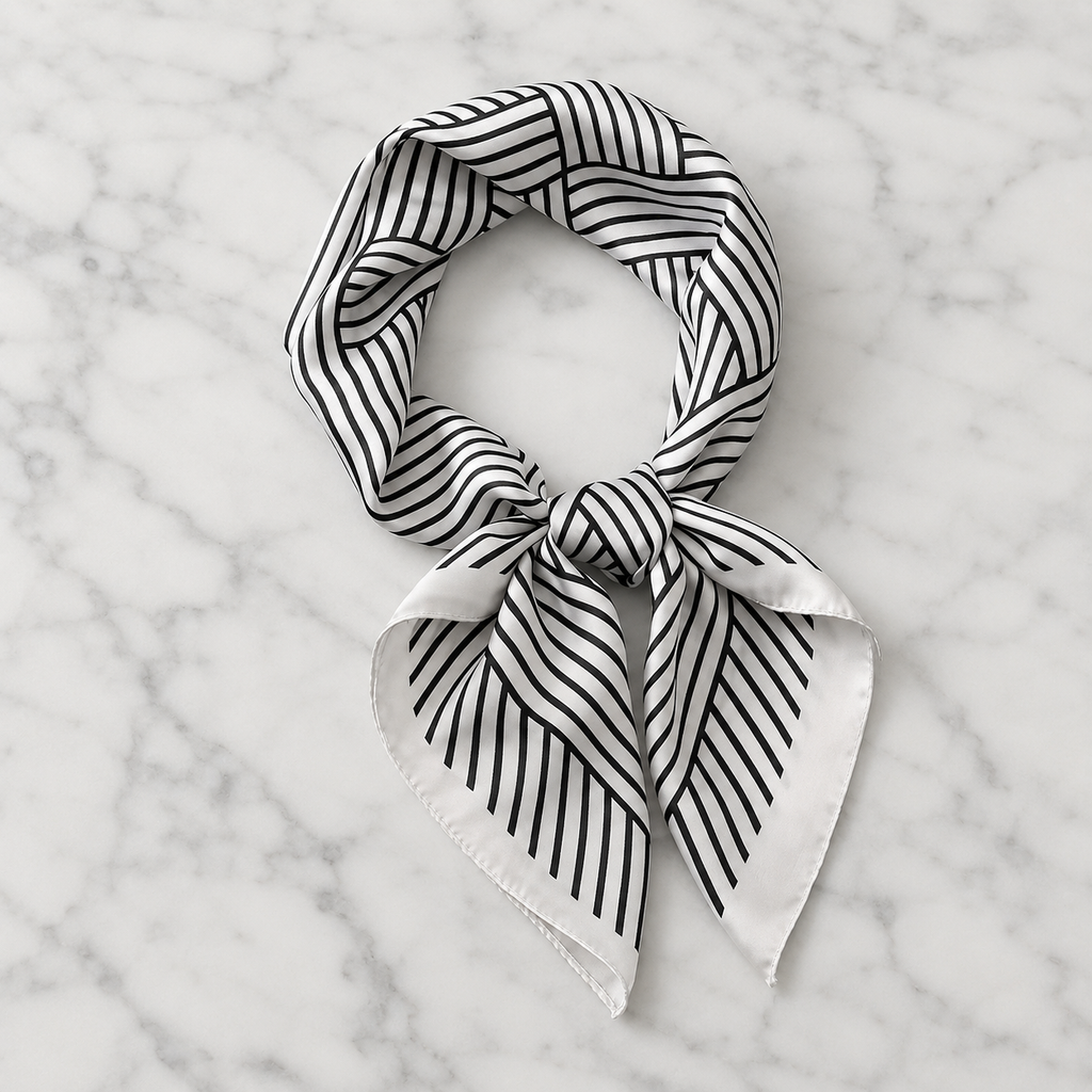 Zebra  | Assortert | Skjerf 70cm x 70cm