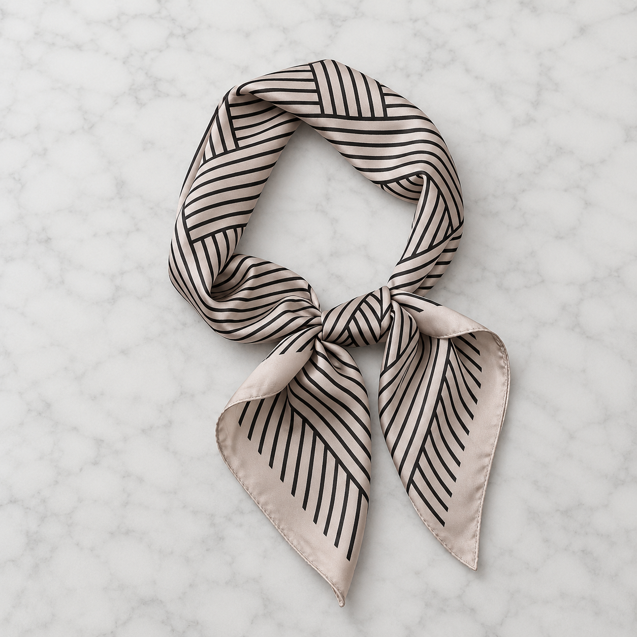 Zebra  | Assortert | Skjerf 70cm x 70cm