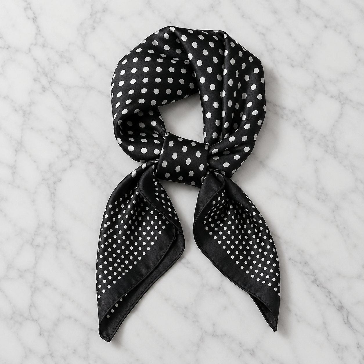 Amy Dot | 4 stk | Skjerf 70cm x 70cm
