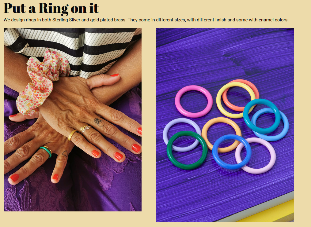 Startpakke LULU Copenhagen - The Candy Shop øredobber + Ring Bar + Armbånd + Halskjeder + Øredobber
